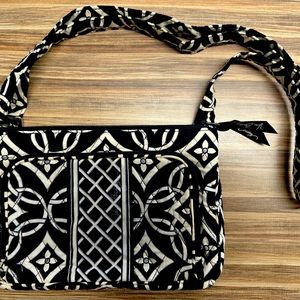 Vera Bradley Quilted Cotton Cross Body Shoulder Bag
